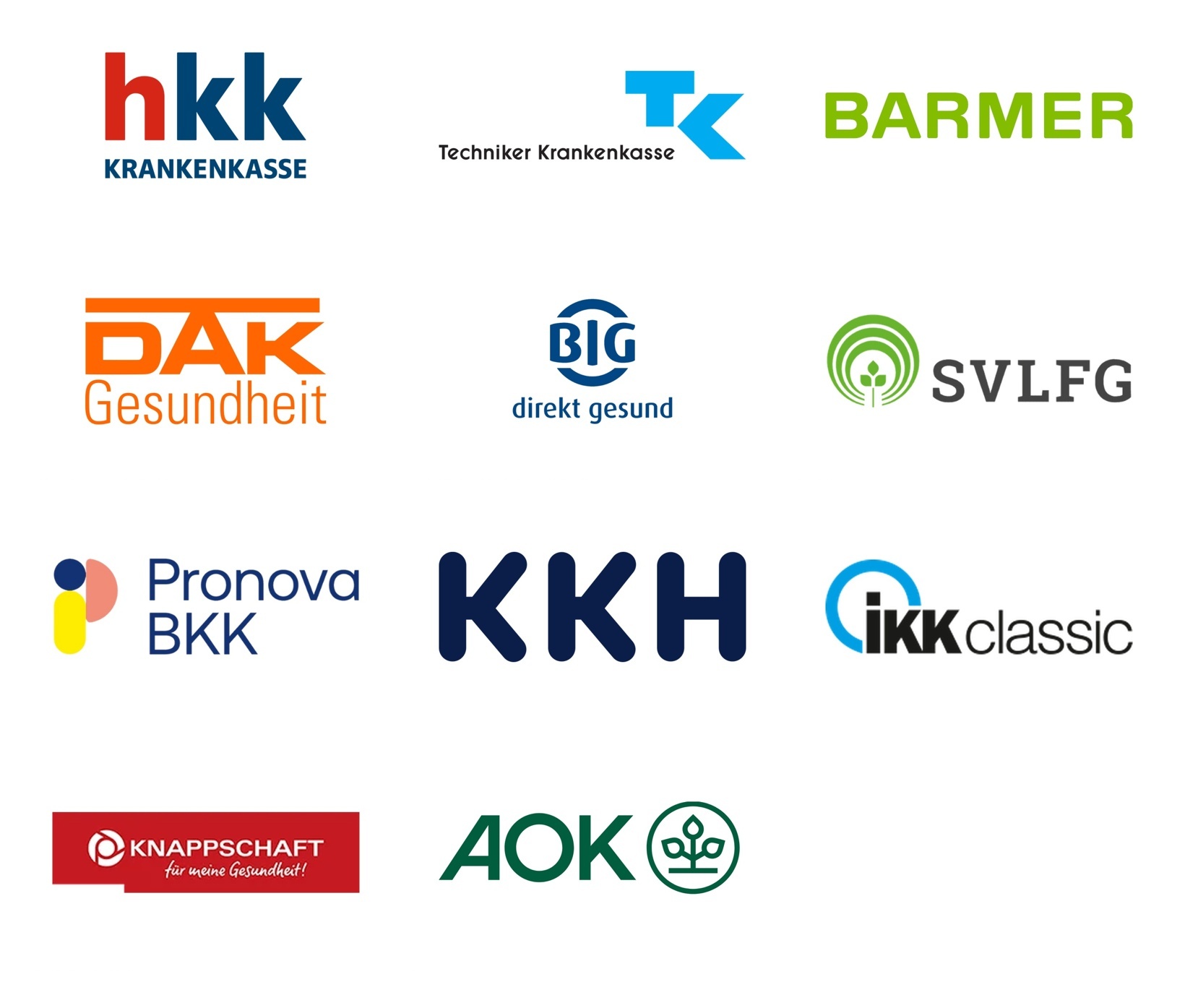 Logos unserer Geschäftspartner